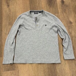 Timberland Gray Henley Shirt